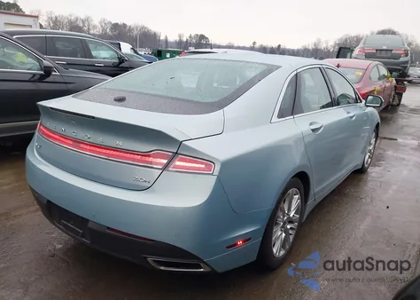 2014 Lincoln Mkz Hybrid из США, поврежденный, VIN 3LN6L2LU2ER832261